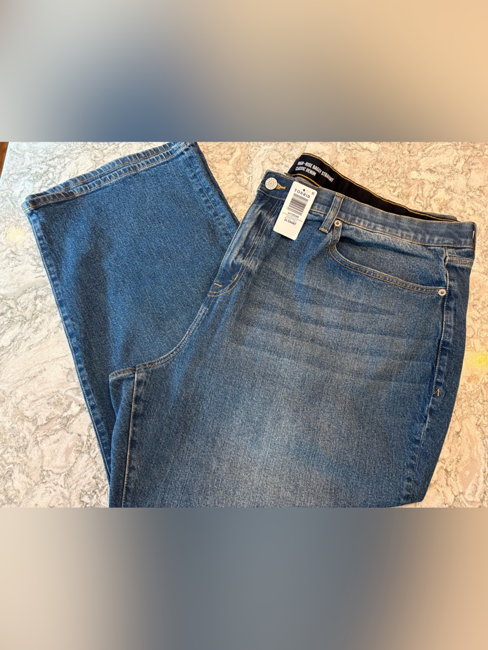NWT Torrid Baggy High-Rise Straight Jean - Picture 13 of 16